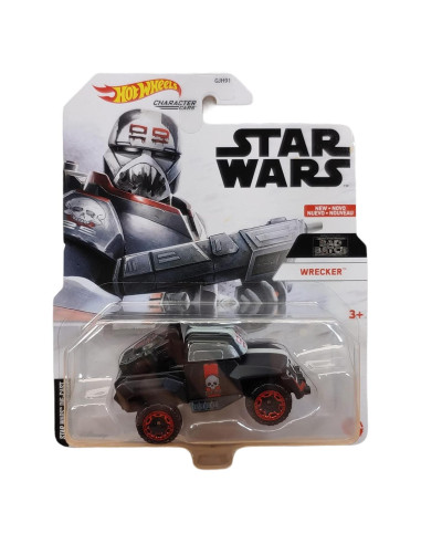 Coche de Personaje Hot Wheels Star Wars Wrecker 1:64