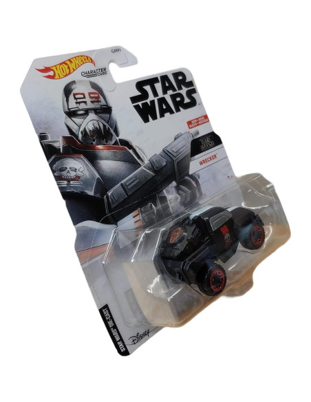 Coche de Personaje Hot Wheels Star Wars Wrecker 1:64 Coche de Personaje Hot Wheels Star Wars Wrecker 1:64