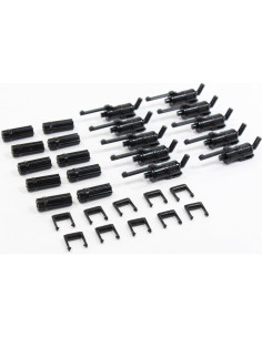 Paquete de 10 Blasters Minigun Z6 BrickTactical para Minifiguras 2