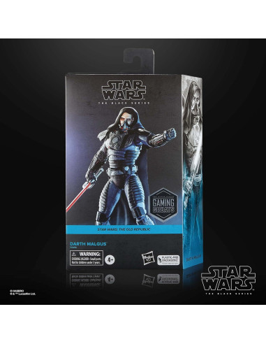 Figura de Acción Darth Malgus Star Wars La Serie Negra 15 cm