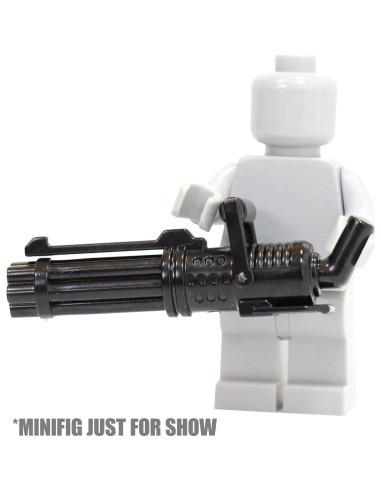 Paquete de 10 Blasters Minigun Z6 BrickTactical para Minifiguras