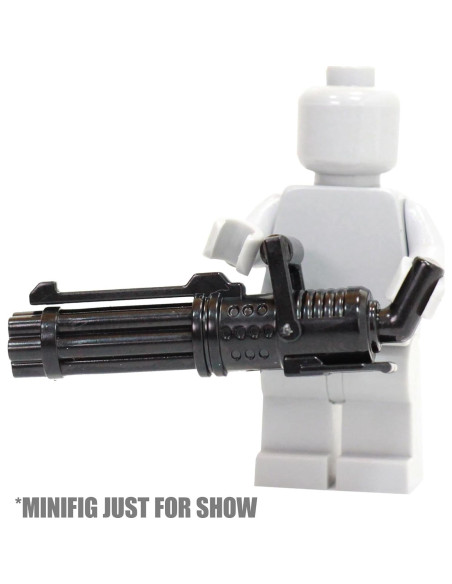 Paquete de 10 Blasters Minigun Z6 BrickTactical para Minifiguras
