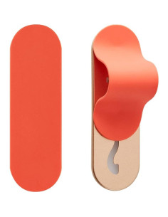 Agarre para Dedo de Teléfono Momostick Flatstick Naranja Mate 2