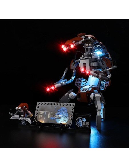 Kit de Luz LED Kyglaring para Lego 75381 Droideka - Iluminación USB