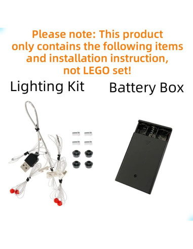 Kit de Luz LED GEAMENT para Lego X-Wing 75218 - Iluminación