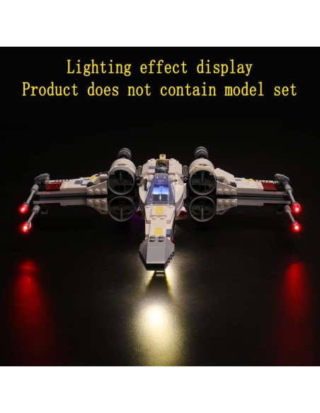 Kit de Luz LED GEAMENT para Lego X-Wing 75218 - Iluminación