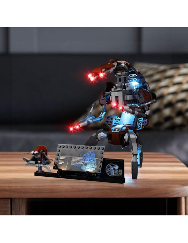 Kit de Luz LED Kyglaring para Lego 75381 Droideka - Iluminación USB