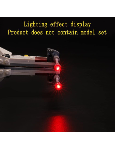 Kit de Luz LED GEAMENT para Lego X-Wing 75218 - Iluminación