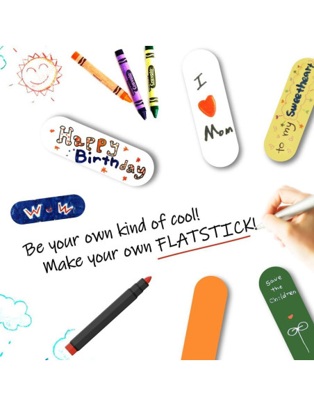 Agarre para Dedo de Teléfono Momostick Flatstick Naranja Mate