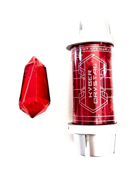 Cristal Kyber Star Wars Galaxy's Edge Count Dooku Rojo
