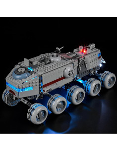 Kit de Luz LED YEABRICKS para LEGO 75413 Republic Juggernaut 2