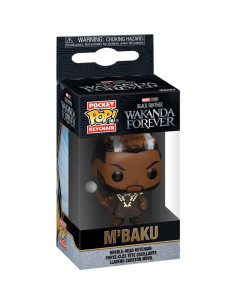 Llavero Funko Pop! M'Baku Pantera Negra 10.16 cm 2