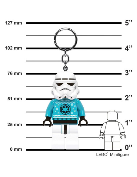 Luz Clave LEGO Star Wars Stormtrooper con Suéter Feo