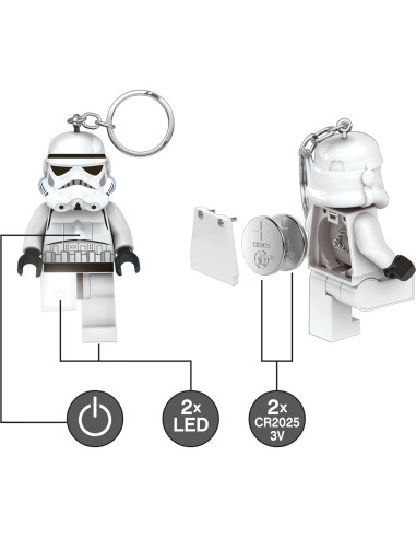 Luz Clave LEGO Star Wars Stormtrooper con Suéter Feo