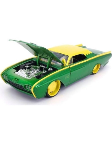 Coche Die-Cast Jada Toys Ford Thunderbird 1963 con Figura de Loki
