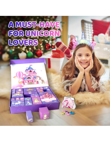Calendario de Adviento 2025 Unicornio Sonroi - 24 Sorpresas