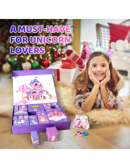 Calendario de Adviento 2025 Unicornio Sonroi - 24 Sorpresas