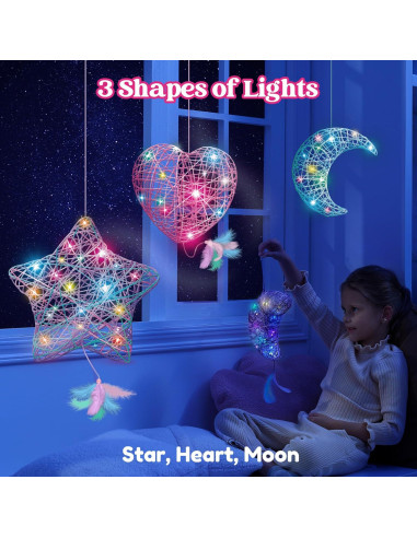 Kit de Arte en Hilo 3D Klever Kits con 30 Bombillas LED