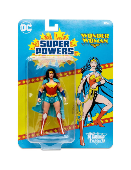 Figura de acción Mujer Maravilla 10 cm McFarlane Toys DC Super Powers
