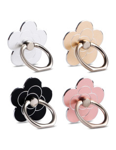 Soporte de Anillo para Teléfono Móvil KINMINGZHU 4 Piezas Multicolor