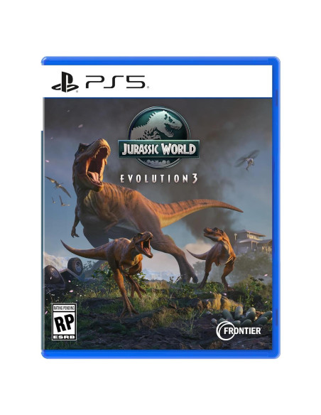 Jurassic World Evolution 3 - Videojuego PS5 - Gestión de Dinosaurios
