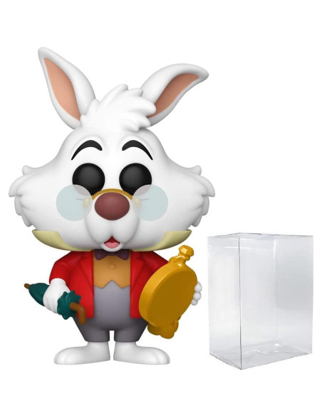 Figura de Vinilo Pop! Funko Conejo Blanco Disney 9.5 cm Figura de Vinilo Pop! Funko Conejo Blanco Disney 9.5 cm