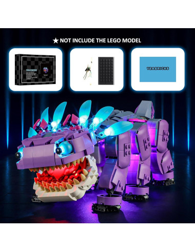 Kit de Luz LED YEABRICKS para LEGO 77077 Klombo