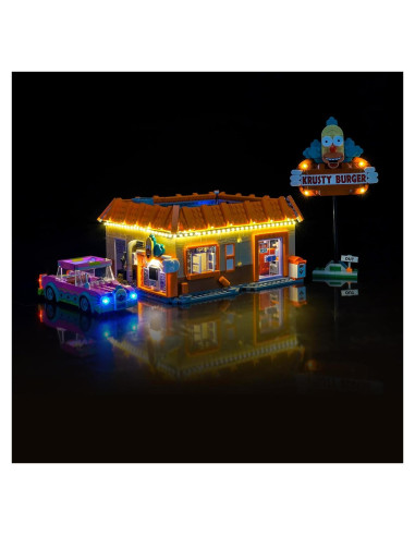 Kit de Iluminación LED Brickshining para LEGO 10352 Krusty