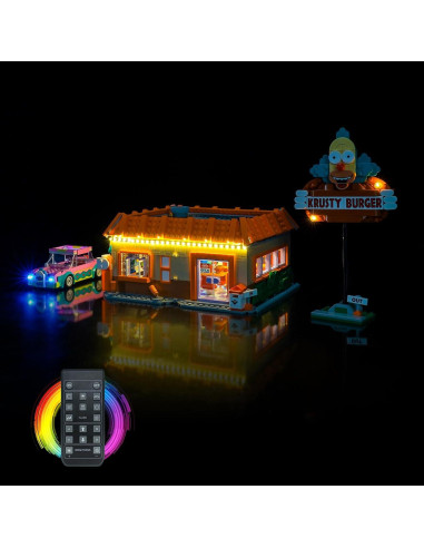 Kit de Iluminación LED Brickshining para LEGO 10352 Krusty