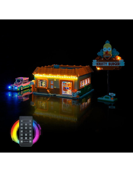 Kit de Iluminación LED Brickshining para LEGO 10352 Krusty