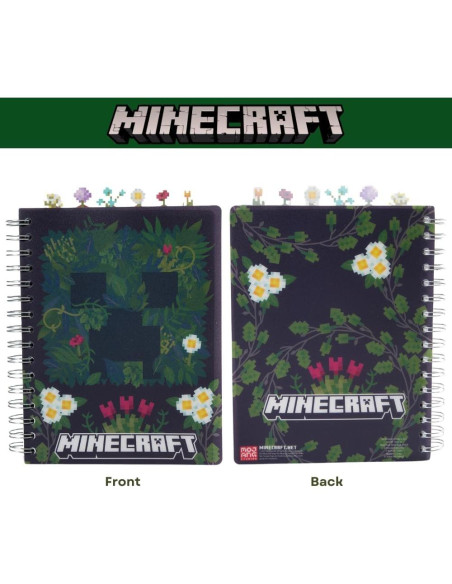 Cuaderno Espiral Minecraft 144 Páginas Rayadas 20.32x17.78 cm Cuaderno Espiral Minecraft 144 Páginas Rayadas 20.32x17.78 cm