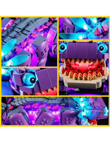 Kit de Luz BOOZUU para Lego Klombo 77077 - Iluminación LED Colorida