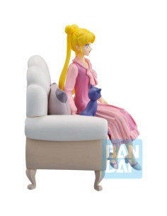 Figura Coleccionable Ichibansho Sailor Moon Usagi & Luna 13 cm 2