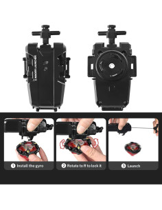 Peonza Soar Phoenix DEZAWRTY con Lanzador de Cuerda - Ataque Derecho 2