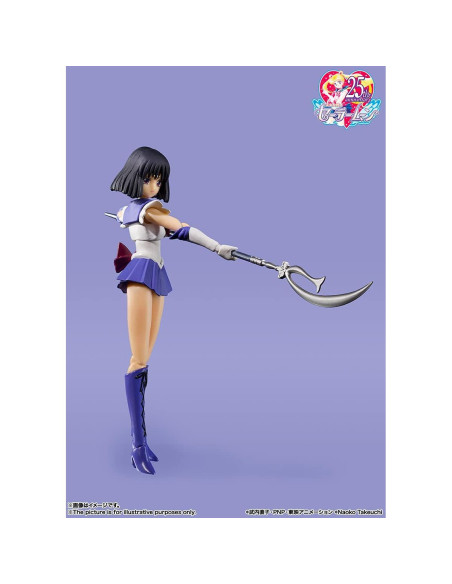 Figura de Acción Sailor Saturn S.H.Figuarts Bandai 15.24 cm