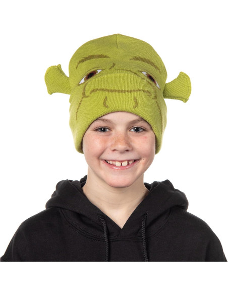 Gorro de Disfraz Shrek Bioworld con Orejas 3D - Talla Única