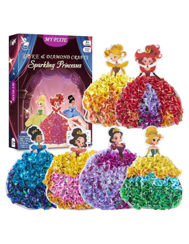 Kit de Arte Poke MyPixie para Niñas - 740 Piezas Creativas