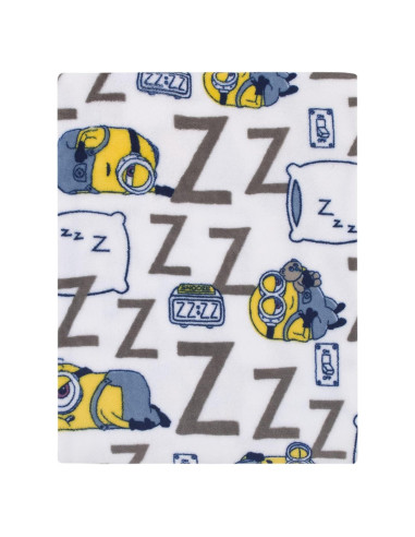 Manta Suave para Niños NoJo Club de Minions 101x127 cm