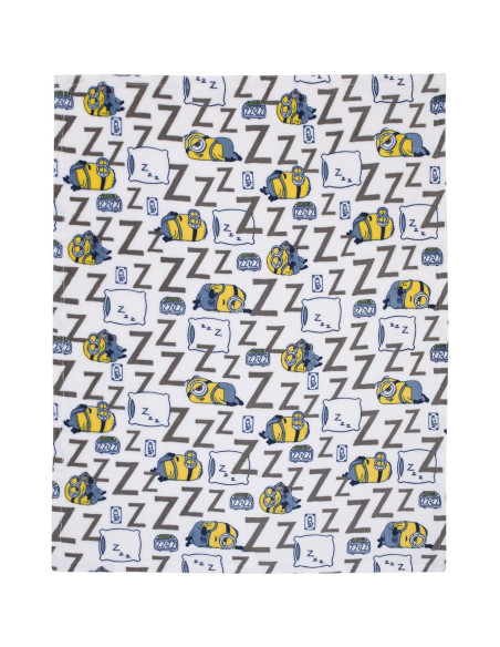 Manta Suave para Niños NoJo Club de Minions 101x127 cm