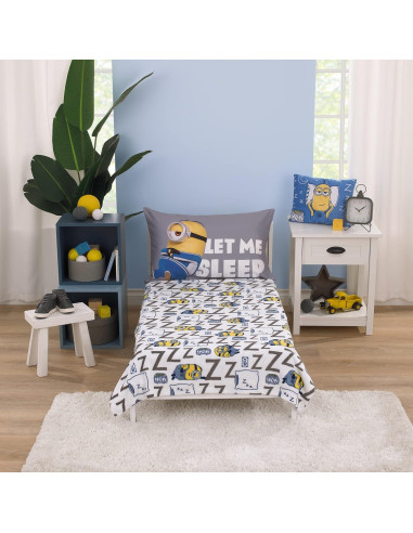 Manta Suave para Niños NoJo Club de Minions 101x127 cm