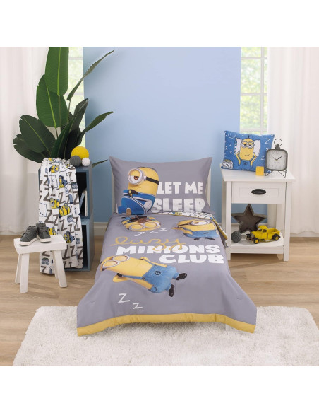 Manta Suave para Niños NoJo Club de Minions 101x127 cm