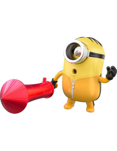 Figura Interactiva Minions Stuart 10.16 cm Mattel