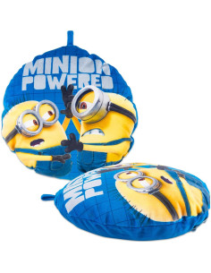 Almohada de Viaje de Peluche Minions 25 cm - Stuart y Bob 2