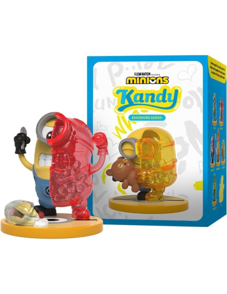 Figura Coleccionable Minions Mighty Jaxx Kandy Emonions 5.1cm