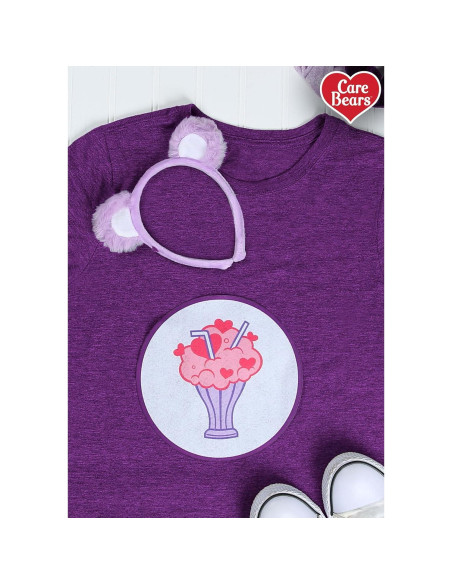 Kit de disfraz Share Bear con diadema y parche planchable