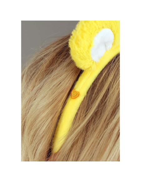 Kit de disfraz Care Bears Funshine Bear con diadema y parche