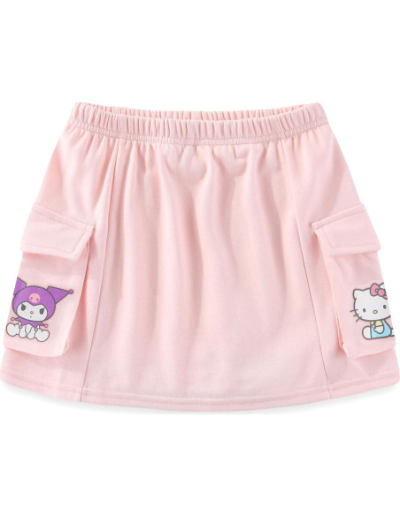 Conjunto Sudadera y Falda Skort Hello Kitty Niñas Grandes