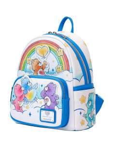 Mochila Mini Arcoíris Loungefly Care Bears 22.86x11.43x26.67cm 2