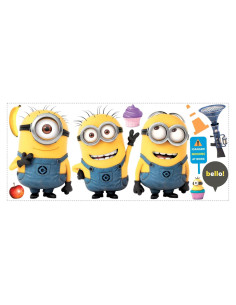 Calcomanías de Pared Gigantes Minions RoomMates 30.48x123.19cm