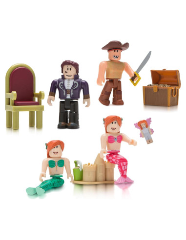 Figuras de Colección Roblox Jazwares - Neverland Lagoon 4 Piezas